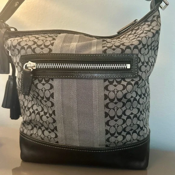 Coach Legacy Stripe Duffle Bag - Picture 3 of 16